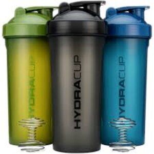 Hydra Cup [3 Pack] 45 Ounce Shaker Bottles